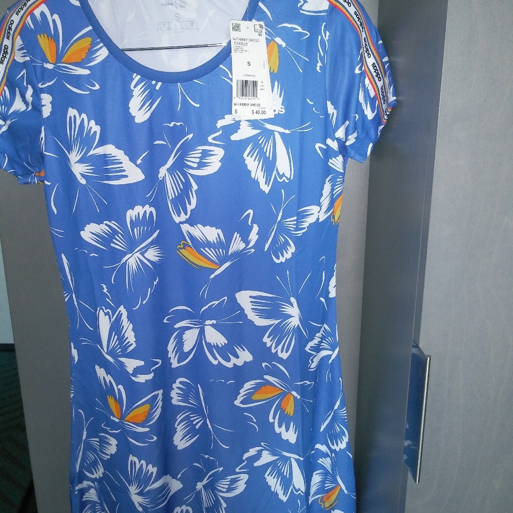 Adidas(floral) tennis dress!
